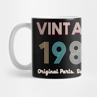 Vintage 1987 Original Parts. Some Ware Mug